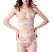3 In 1 Postpartum Girdle Support Recovery Belly Band Corset Wrap Body Shaper For After Birth Postnatal C-Section Waist Pelvis Shapewear Wrap Girdle Support Band Belt Body Shaper