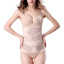3 In 1 Postpartum Girdle Support Recovery Belly Band Corset Wrap Body Shaper For After Birth Postnatal C-Section Waist Pelvis Shapewear Wrap Girdle Support Band Belt Body Shaper(M)