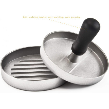 Nyganmelloz Best Burger Press, Aluminum Hamburger Patty Maker For Stuffed Burger, Quality Bbq Grilling Accessories