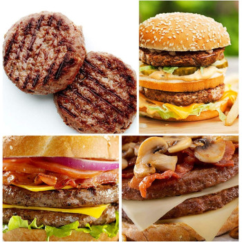 Nyganmelloz Best Burger Press, Aluminum Hamburger Patty Maker For Stuffed Burger, Quality Bbq Grilling Accessories