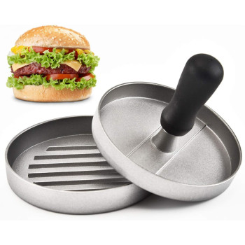 Nyganmelloz Best Burger Press, Aluminum Hamburger Patty Maker For Stuffed Burger, Quality Bbq Grilling Accessories