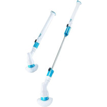 Fywzgg Scrubber Electric Spin Power Scrubbing Cleaning Brush For Floor Bathroom Wall Toilet Bathtub Swimming Pool Tire Rechargeable Extendable Tool