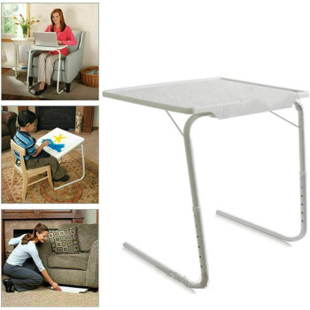 Foldable Portable Adjustable Laptop Desk Bed Office Mate Tv Dinner Au Tray Table