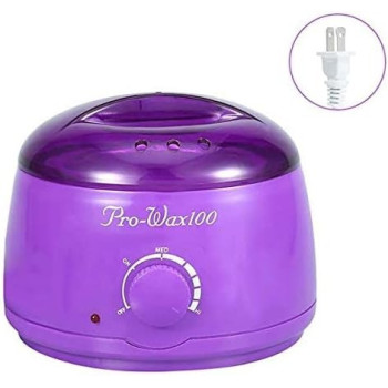 Wax Heater Electric Machine With Free Wax Beans - Purple
