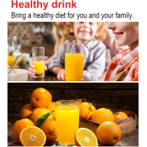 Jxkjbgrn Electric Twin Citrus Juicer, Professional Orange And Lemon Squeezer, Cut And Squeeze Juice Extractor With Anti-Drip Valve, Fast Efficient 90W Electric Orange Fresh Juicer Cutter