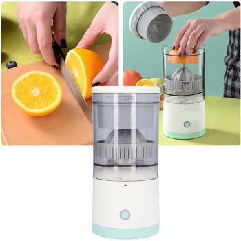 Bhdk Hands-Free Portable Usb Charging Cordless Electric Juicer