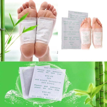 Shahn Almand Drake Kinoki Cleansing Detox Foot Patches 10 Adhesive Pads Kit Natural Unwanted Toxins Remover