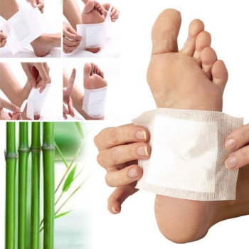Shahn Almand Drake Kinoki Cleansing Detox Foot Patches 10 Adhesive Pads Kit Natural Unwanted Toxins Remover