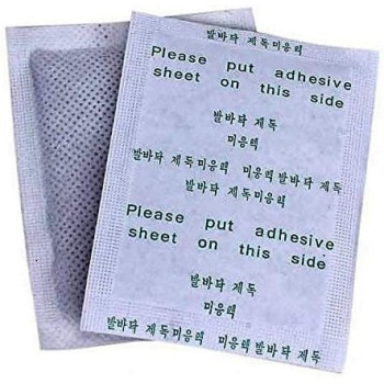 Shahn Almand Drake Kinoki Cleansing Detox Foot Patches 10 Adhesive Pads Kit Natural Unwanted Toxins Remover