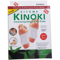 Shahn Almand Drake Kinoki Cleansing Detox Foot Patches 10 Adhesive Pads Kit Natural Unwanted Toxins Remover