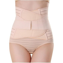 Postpartum Pregnancy Heal Abdominal Waist Training Belt, Beige