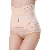 Postpartum Pregnancy Heal Abdominal Waist Training Belt, Beige