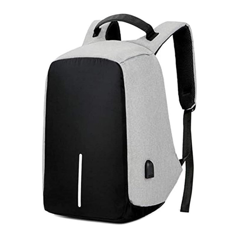 Anti-Theft Unisex Laptop Notebook Backpack Travel School Bag W/Usb Charger Port-FER1002629