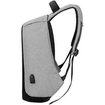 Anti-Theft Unisex Laptop Notebook Backpack Travel School Bag W/Usb Charger Port-FER1002629