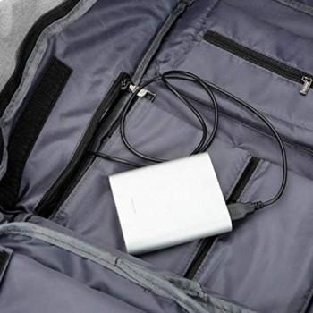 Anti-Theft Unisex Laptop Notebook Backpack Travel School Bag W/Usb Charger Port-FER1002629