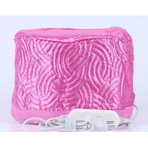 Hair Steamer Beauty Nourishing Thermal Treatment Cap With 3 Mode Temperature Control, Pink