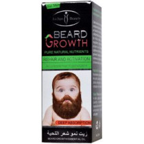 Aichun Beauty Men Moustache Beard Essential Oil Liquid Beard Growth Fast Enhance Facial Whiskers Nutrition Hair Oil, 30 Ml