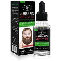 Aichun Beauty Men Moustache Beard Essential Oil Liquid Beard Growth Fast Enhance Facial Whiskers Nutrition Hair Oil, 30 Ml