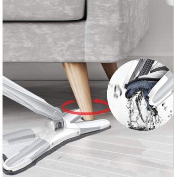 Cleaning Mop, Wet And Dry Mops, Microfiber Flat Mops For Floor Cleaning