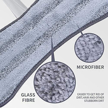 Cleaning Mop, Wet And Dry Mops, Microfiber Flat Mops For Floor Cleaning
