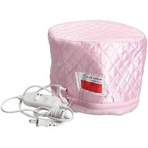 Hair Thermal Head Spa Cap,Hair Steamer Cap,Deep Conditioning Spa Hot Head Care Cap For Home Salon, Pink