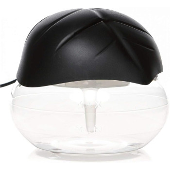 Leaf Shaped Electrical Water Air Refresher Air Revitalizer Air Purifier Air Humidifier, Black