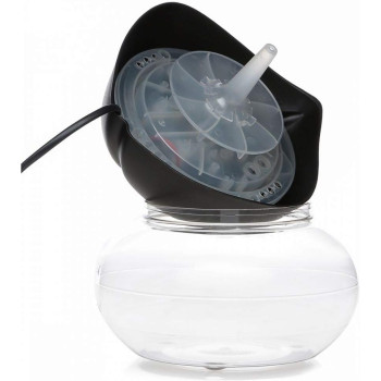 Leaf Shaped Electrical Water Air Refresher Air Revitalizer Air Purifier Air Humidifier, Black