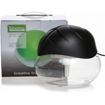 Leaf Shaped Electrical Water Air Refresher Air Revitalizer Air Purifier Air Humidifier, Black