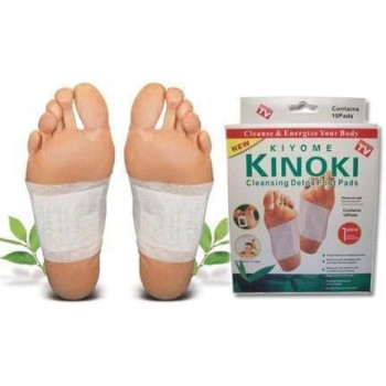Kinoki Cleansing Detox Foot Pads 1 Box, 5 Pieces