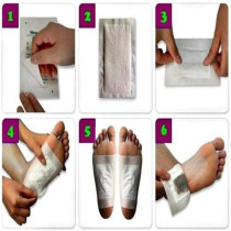 Kinoki Cleansing Detox Foot Pads 1 Box, 5 Pieces