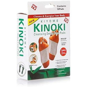 Kinoki Cleansing Detox Foot Pads 1 Box, 5 Pieces
