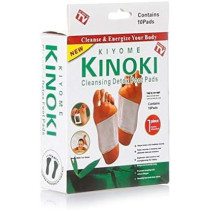 Kinoki Cleansing Detox Foot Pads 1 Box, 5 Pieces