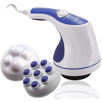 Relax Spin Tone Body Full Body Massager Electric Machine With 3 Massage Heads For Pain Relief And Relaxation For Back, Leg And Foot