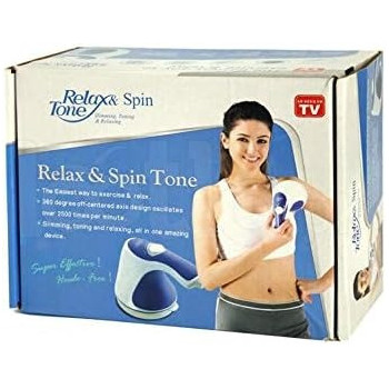 Relax Spin Tone Body Full Body Massager Electric Machine With 3 Massage Heads For Pain Relief And Relaxation For Back, Leg And Foot