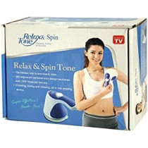Relax Spin Tone Body Full Body Massager Electric Machine With 3 Massage Heads For Pain Relief And Relaxation For Back, Leg And Foot