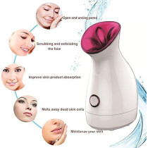 Flymei Nano Ionic Facial Steamer Warm Mist Moisturizing Cleansing Pores Blackheads Acne Nano Sprayer Facial Humidifier Hydration System Home Sauna Spa Steamer