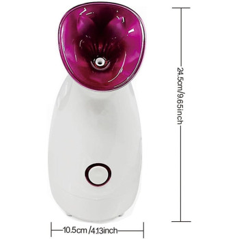 Flymei Nano Ionic Facial Steamer Warm Mist Moisturizing Cleansing Pores Blackheads Acne Nano Sprayer Facial Humidifier Hydration System Home Sauna Spa Steamer