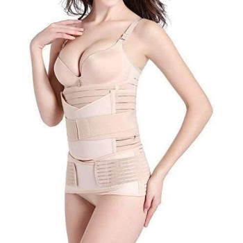 Foonee 3 In 1 Postpartum Support Postpartum Girdle, Recovery Belly Wrap Waist/Pelvis Belt Body Shaper Postnatal Shapewear