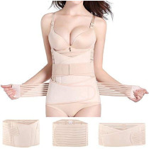Foonee 3 In 1 Postpartum Support Postpartum Girdle, Recovery Belly Wrap Waist/Pelvis Belt Body Shaper Postnatal Shapewear