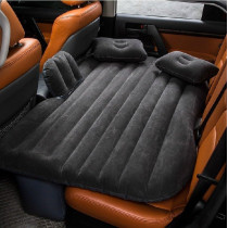 Fbsport Car Travel Inflatable Mattress Air Bed Cushion Camping Universal Suv Extended Air Couch With Two Air Pillows, Black