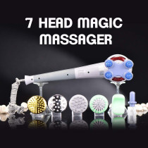 Device Maxtop 7-In 1 Magic Corded Electric for Complete Body Massager, Multicolor