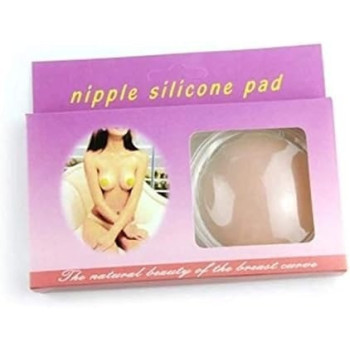 Pair of Women's Reusable Adhesive Silicone Nipple Covers