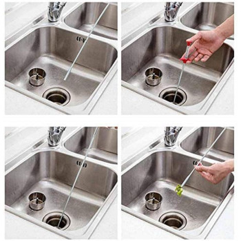 MOGOI Cleaning Claw Tool, Flexible Multifunctional Grabber Pickup Tool, Catcher Sink Cleaner Home Improvement Kits For Drain, Pipe, Sink