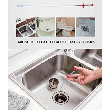 MOGOI Cleaning Claw Tool, Flexible Multifunctional Grabber Pickup Tool, Catcher Sink Cleaner Home Improvement Kits For Drain, Pipe, Sink