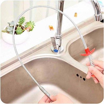 MOGOI Cleaning Claw Tool, Flexible Multifunctional Grabber Pickup Tool, Catcher Sink Cleaner Home Improvement Kits For Drain, Pipe, Sink