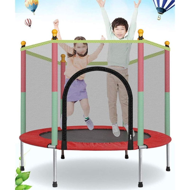 Yuany Indoor Trampoline, Kids Adult Bouncer, Baby Jumper, Children Bouncers With Guardrail Fitness, Thick Spring, Anti-Skid Shock Absorption