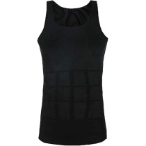 Slim N Lift Slimming Shirt For Men, Black, X-large