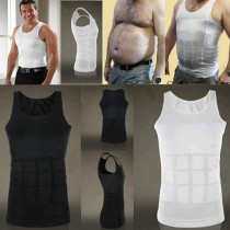 Slim N Lift Slimming Shirt For Men, Black, X-large