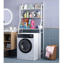 ARTC 3 Shelf Bathroom Space Saver,Over The Toilet Rack, Bathroom Corner Stand Storage Organizer Accessories, The Washing Machine, Bathroom Tower Shelf, Washing Machine Rack