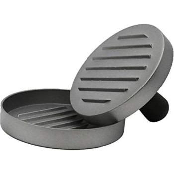 Non Stick Round Shape Hamburger Press Aluminum Alloy Hamburger Pizza Meat Beef Grill Burger Press Patty Maker Mold